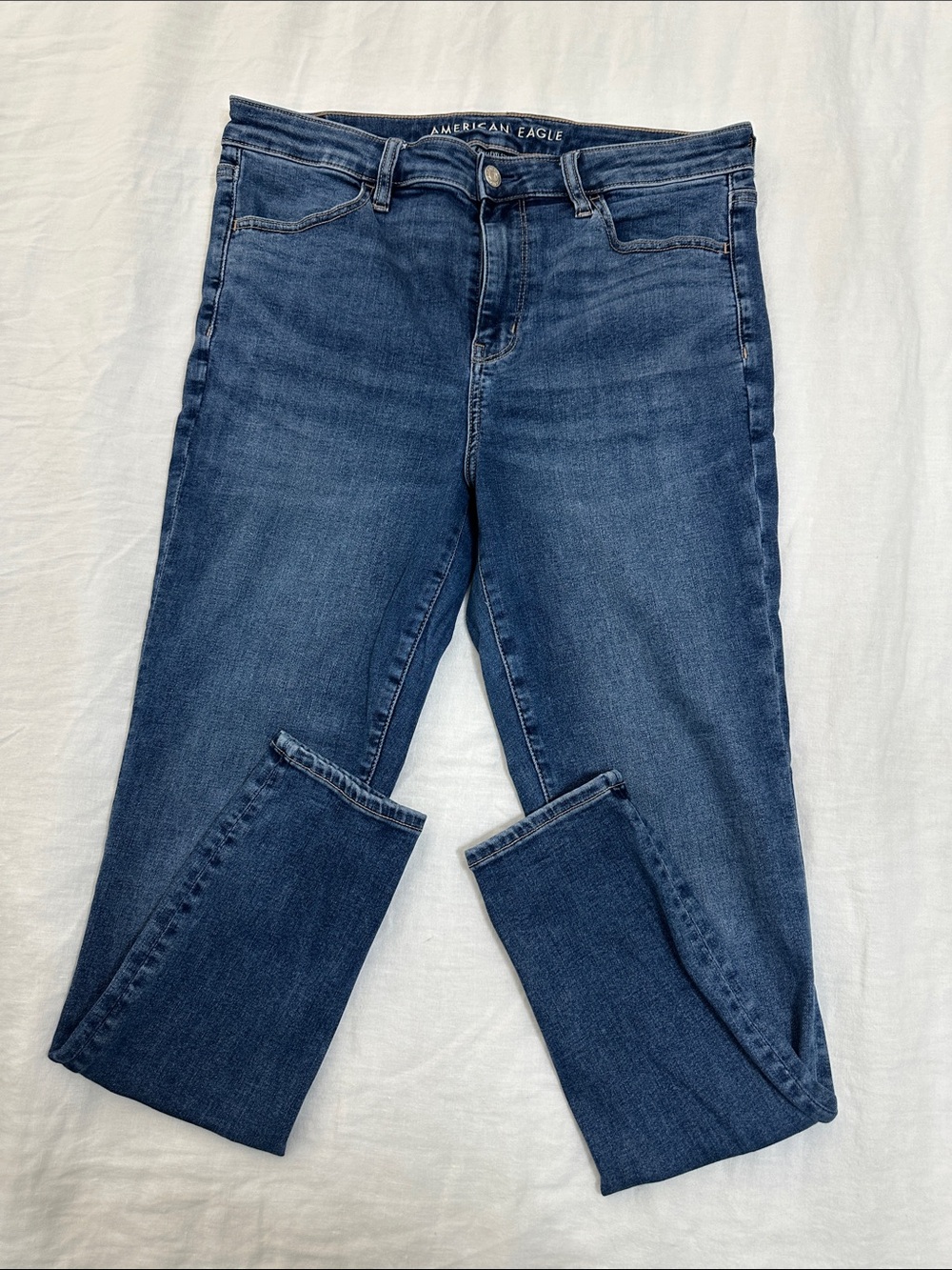 American Eagle Outfitters Women's Medium Blue Skinny Jeans
